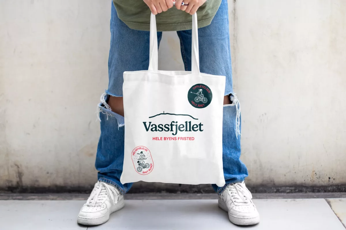 Vinnvinn Reklame Visuell Kommunikasjon Logo Vassfjellet